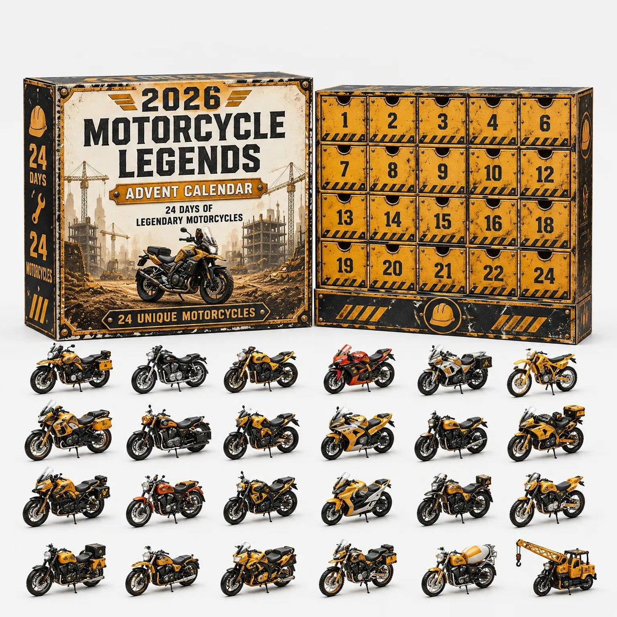 Car Advent Calendar 2026 with 24 Diecast Model Vehicles Xmas Countdown Gift for Car Lovers_6