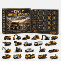 Car Advent Calendar 2026 with 24 Diecast Model Vehicles Xmas Countdown Gift for Car Lovers