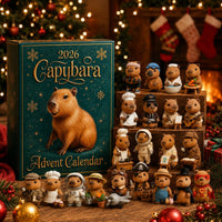 Capybara Advent Calendar 2026 with 24 Surprise Figures Xmas Countdown