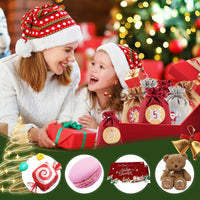 Reusable Advent Calendar 2026 with 24 Numbered Bags and Hanging Cord Xmas Countdown