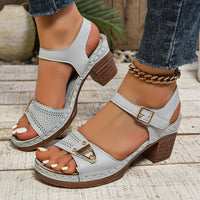 Peyton Cushioned Leather Sandals Eight Colours