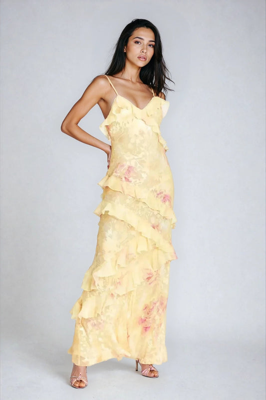 Marnie Floral Ruffle Maxi Dress_1