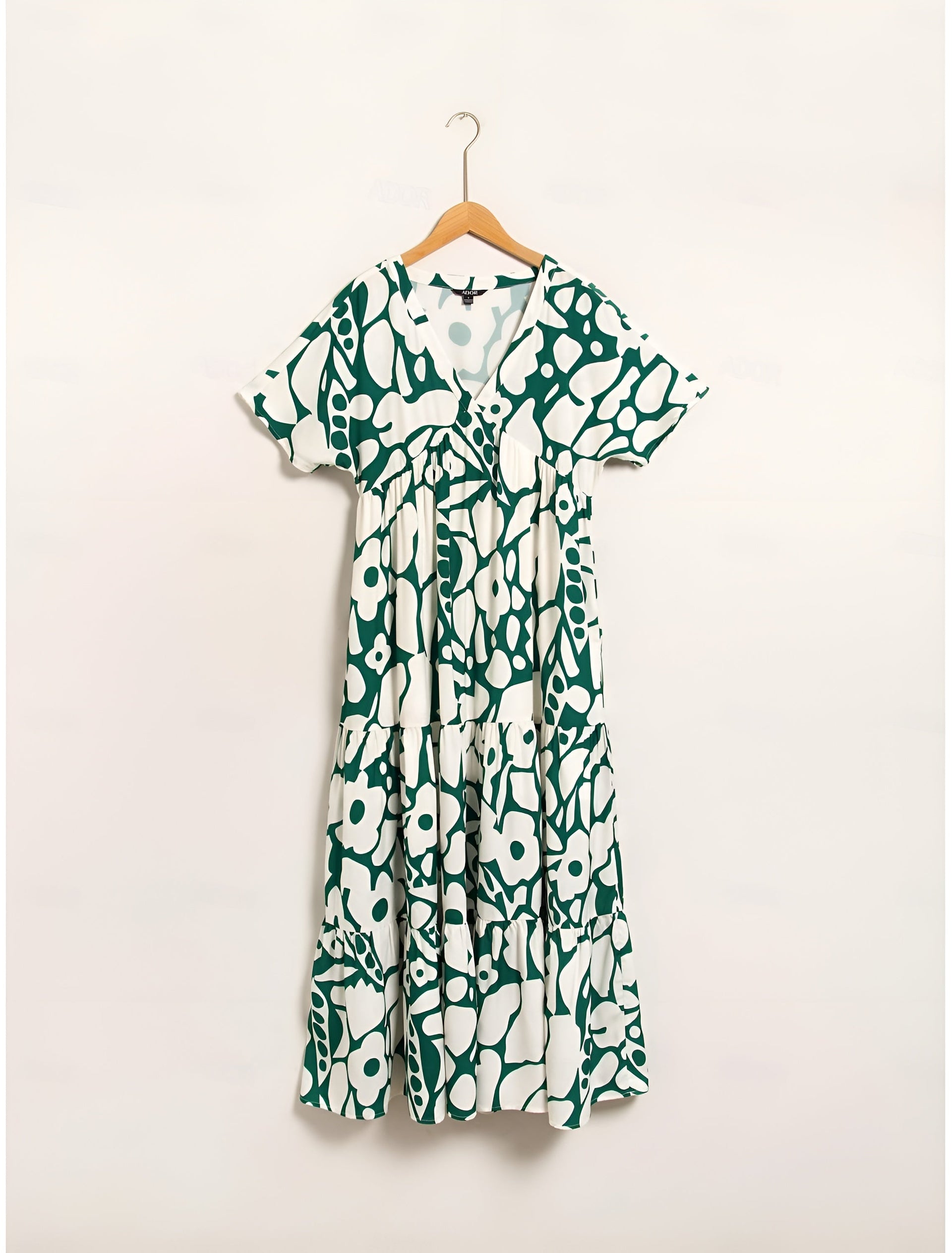 Luna Lightweight Fluid Midi Summer Dress