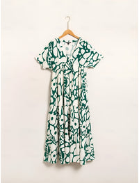 Luna Lightweight Fluid Midi Summer Dress