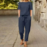 Vaila Linen Two Piece Set