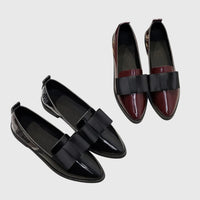 Lara Patent Bow Orthopedic Loafers