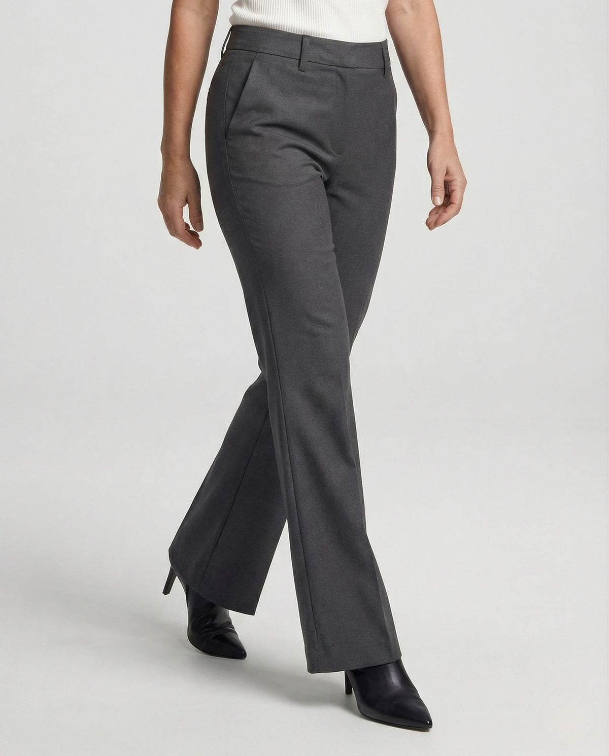 Simone Tailored Straight Leg Trousers with Pressed Crease_1