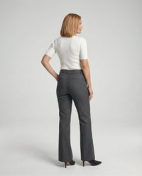 Simone Tailored Straight Leg Trousers with Pressed Crease