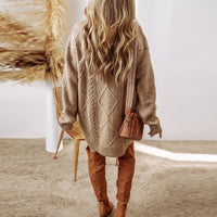 Kelly Cable Knit Jumper Dress
