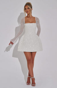 Flossie Sparkle Party Mini Dress