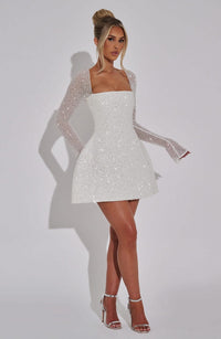 Flossie Sparkle Party Mini Dress