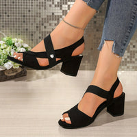 Georgina Open Toe Slingback Orthopedic Heels
