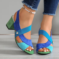 Georgina Open Toe Slingback Orthopedic Heels