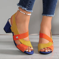 Georgina Open Toe Slingback Orthopedic Heels