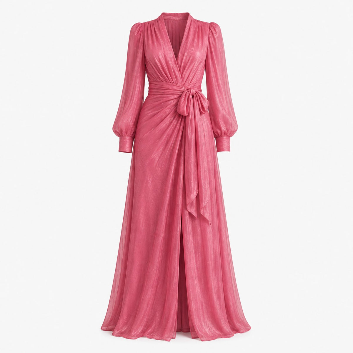 Jennifer Chiffon Wrap Maxi Dress_2
