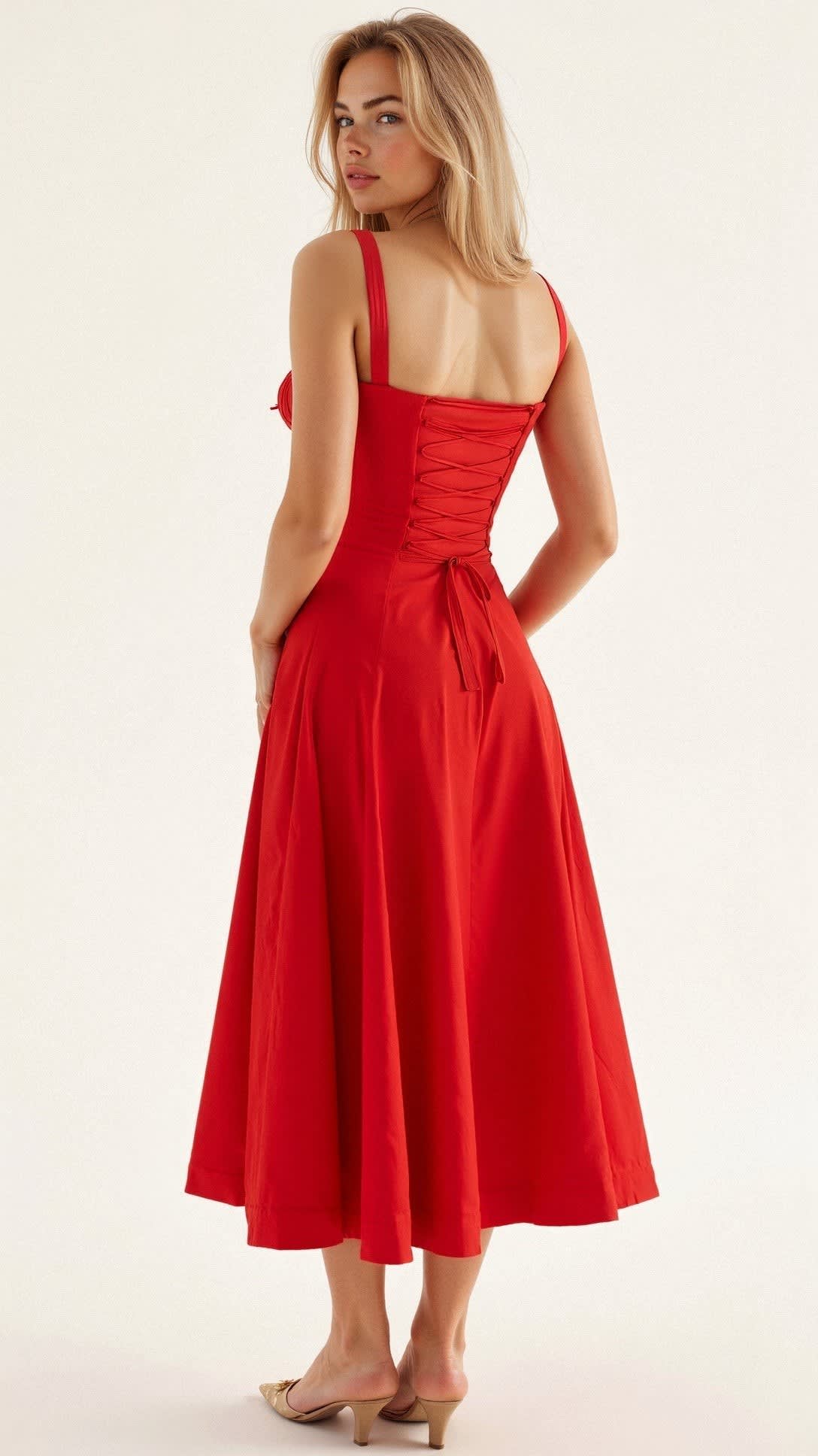 Jeanette Floral Satin Midi Dress_13