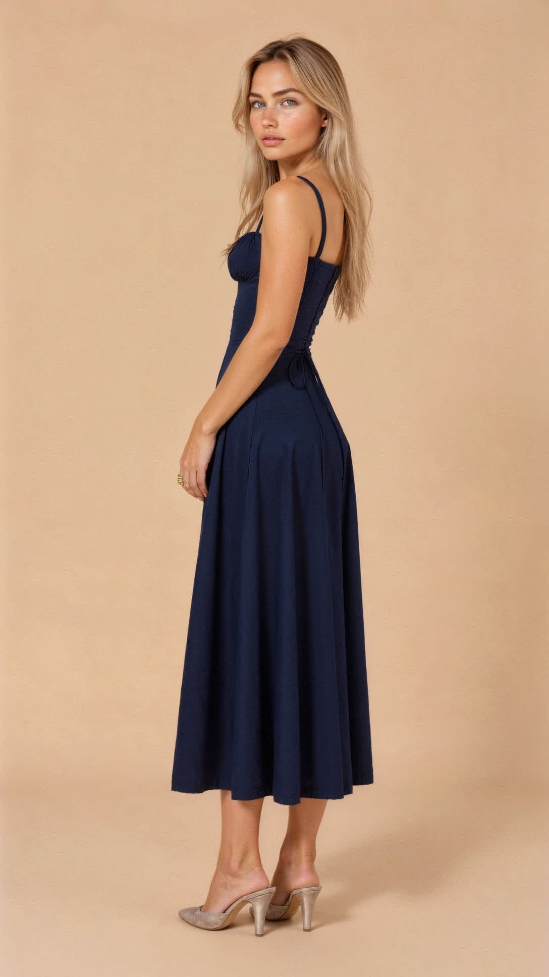 Jeanette Floral Satin Midi Dress_15