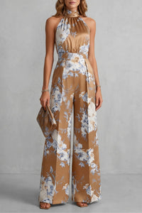 Lulu Floral Wide Leg Jumpsuit