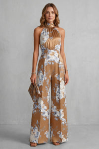 Lavinia Floral Wide Leg Jumpsuit