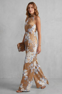 Lulu Floral Wide Leg Jumpsuit