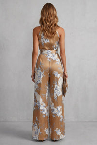 Lulu Floral Wide Leg Jumpsuit