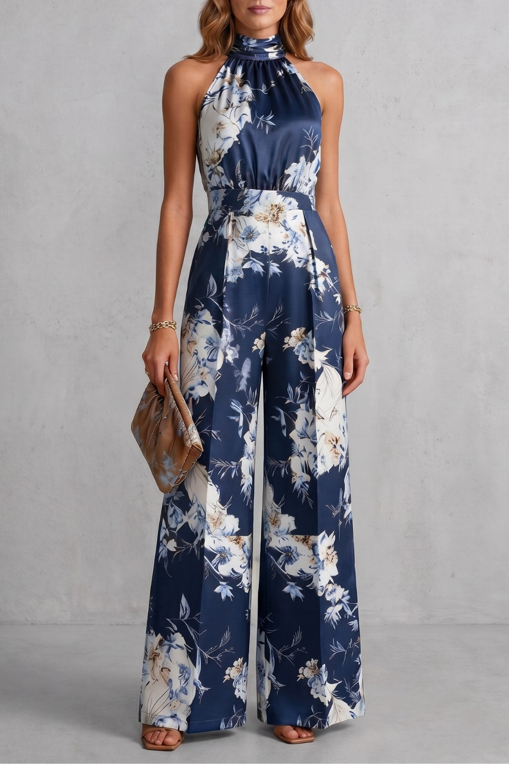Lulu Floral Wide Leg Jumpsuit_7
