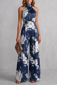 Lulu Floral Wide Leg Jumpsuit