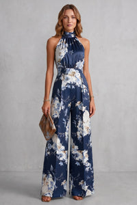Lulu Floral Wide Leg Jumpsuit