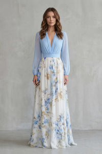 Adelie Floral Long Sleeve Maxi Dress