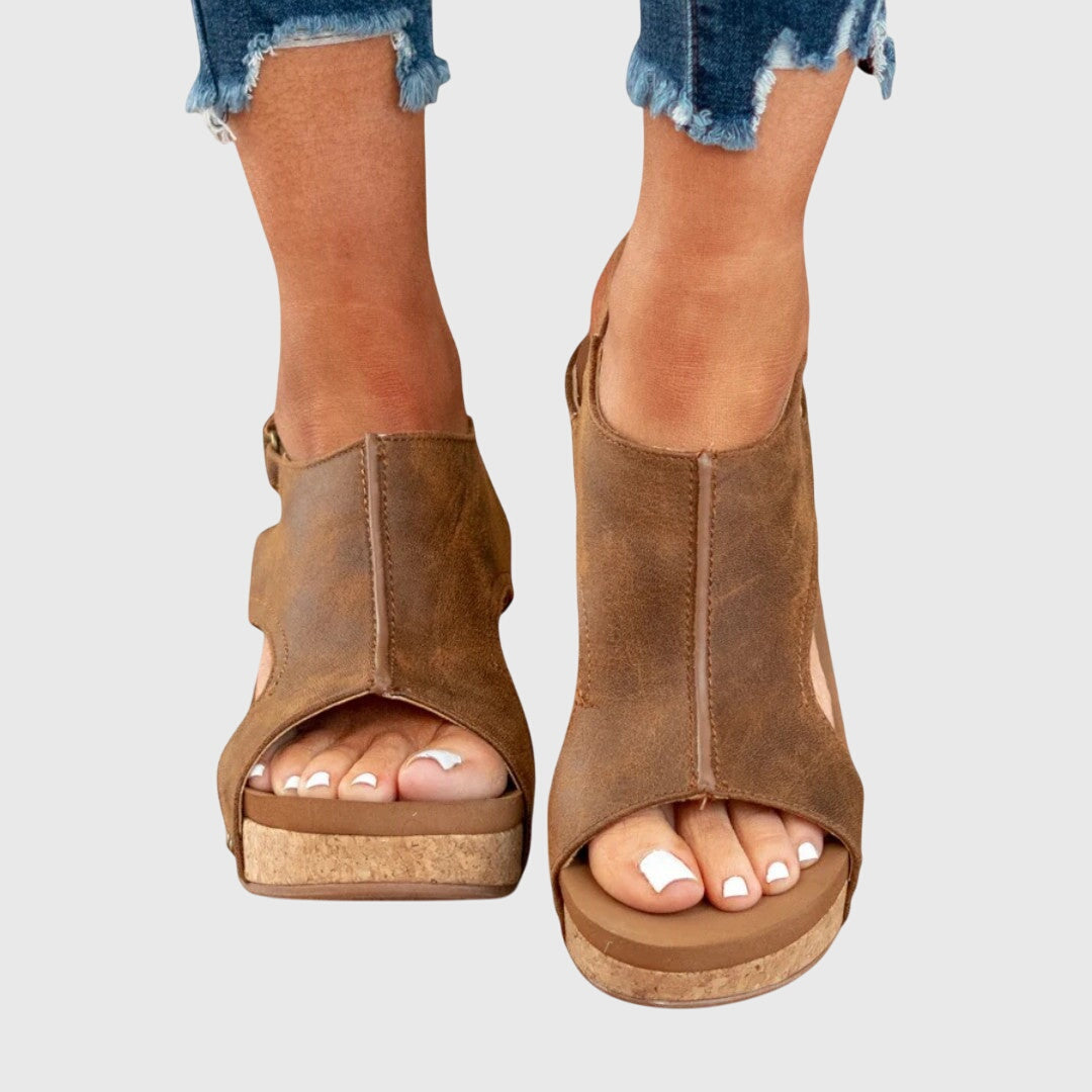 Leocadia Orthopedic Wedge Sandals