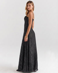 Theodora Corset Bodice Maxi Dress