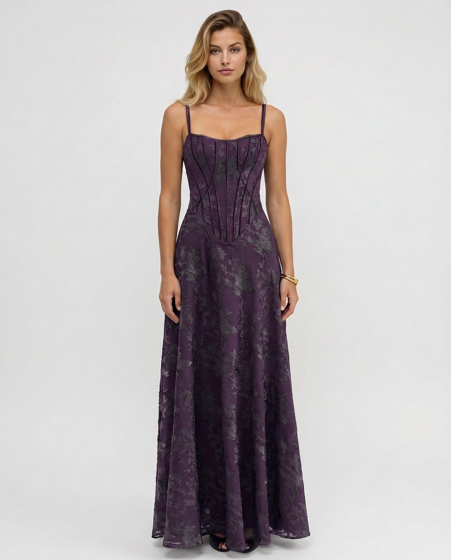 Theodora Corset Bodice Maxi Dress_4