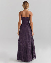 Theodora Corset Bodice Maxi Dress