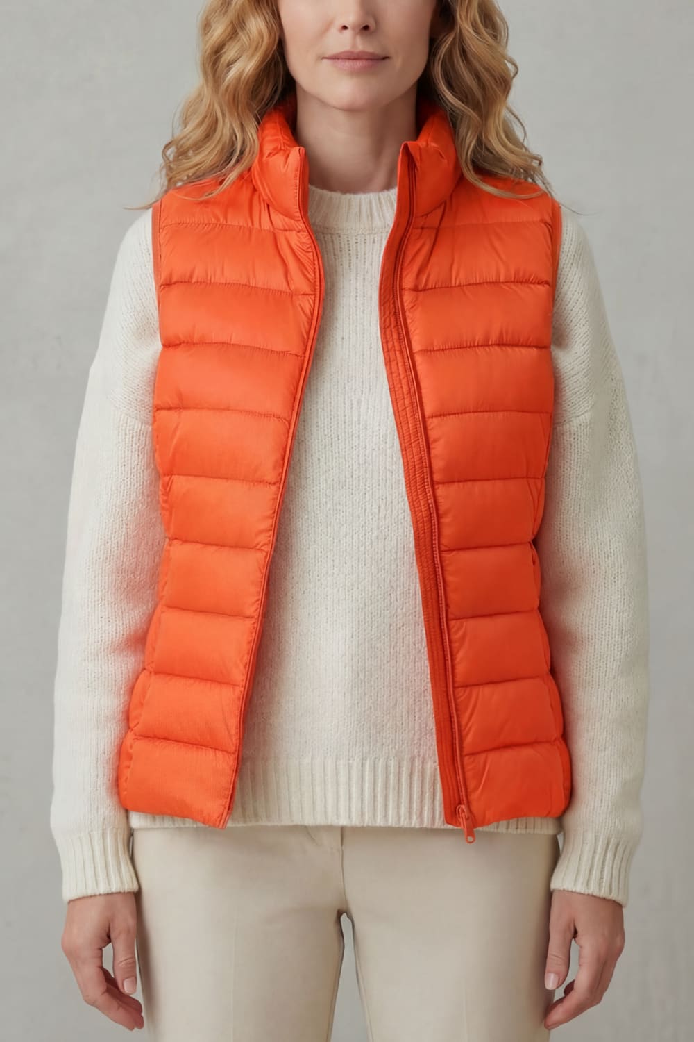 Ayla Lightweight Quilted Puffer Vest