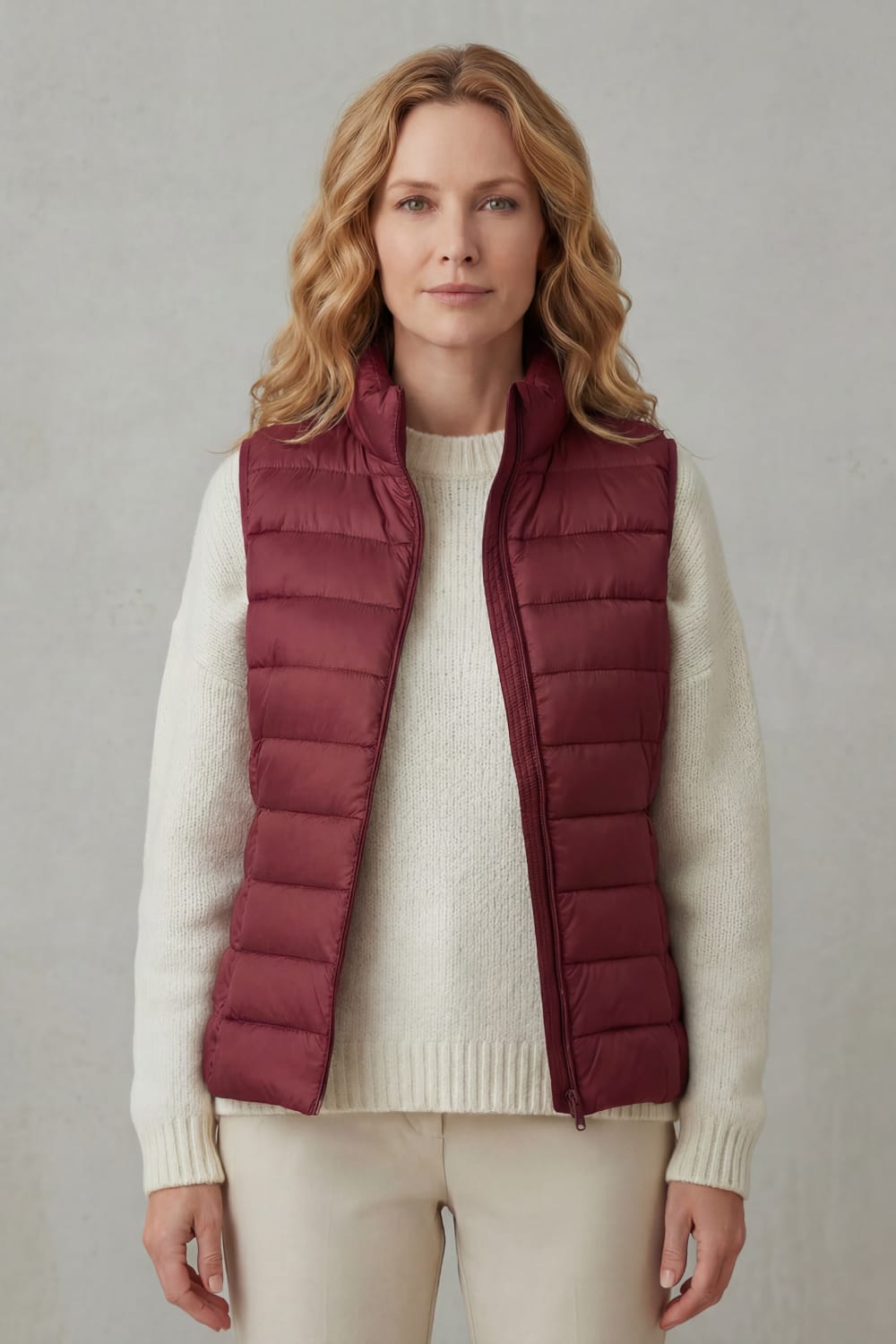 Ayla Lightweight Quilted Puffer Vest