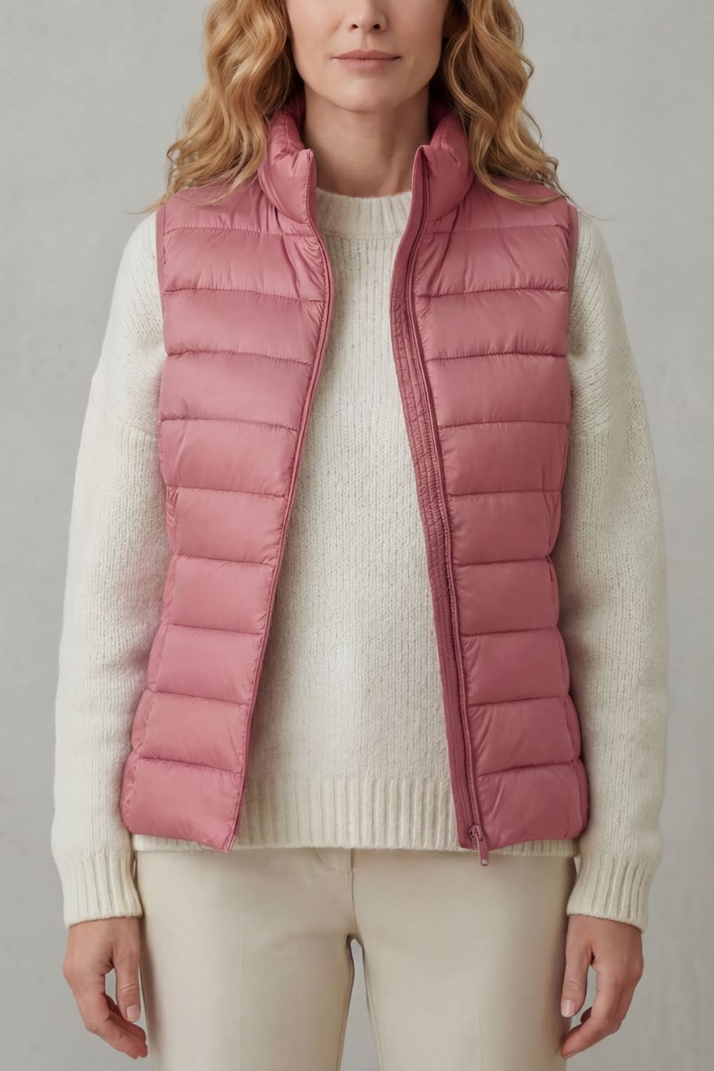 Ayla Lightweight Quilted Puffer Vest