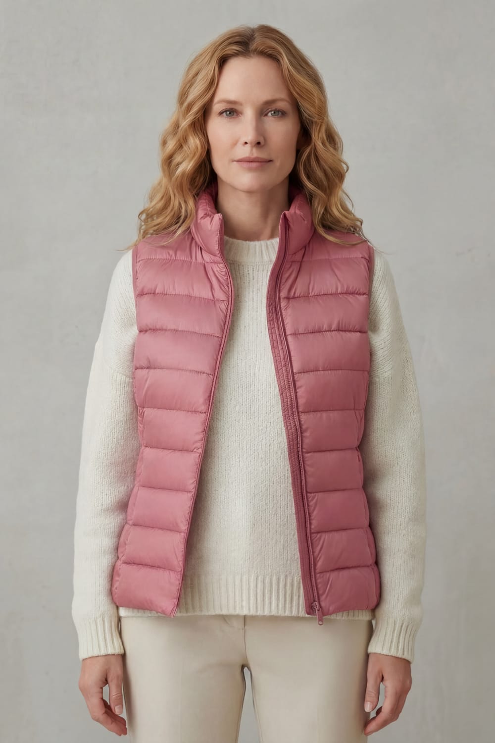 Ayla Lightweight Quilted Puffer Vest