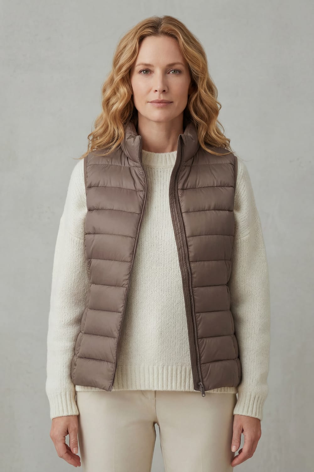 Ayla Lightweight Quilted Puffer Vest