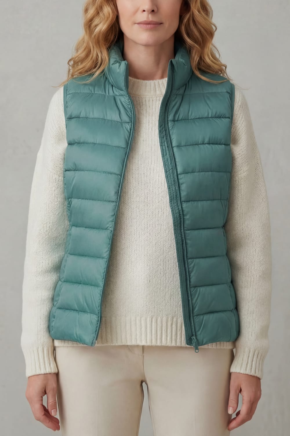 Ayla Lightweight Quilted Puffer Vest