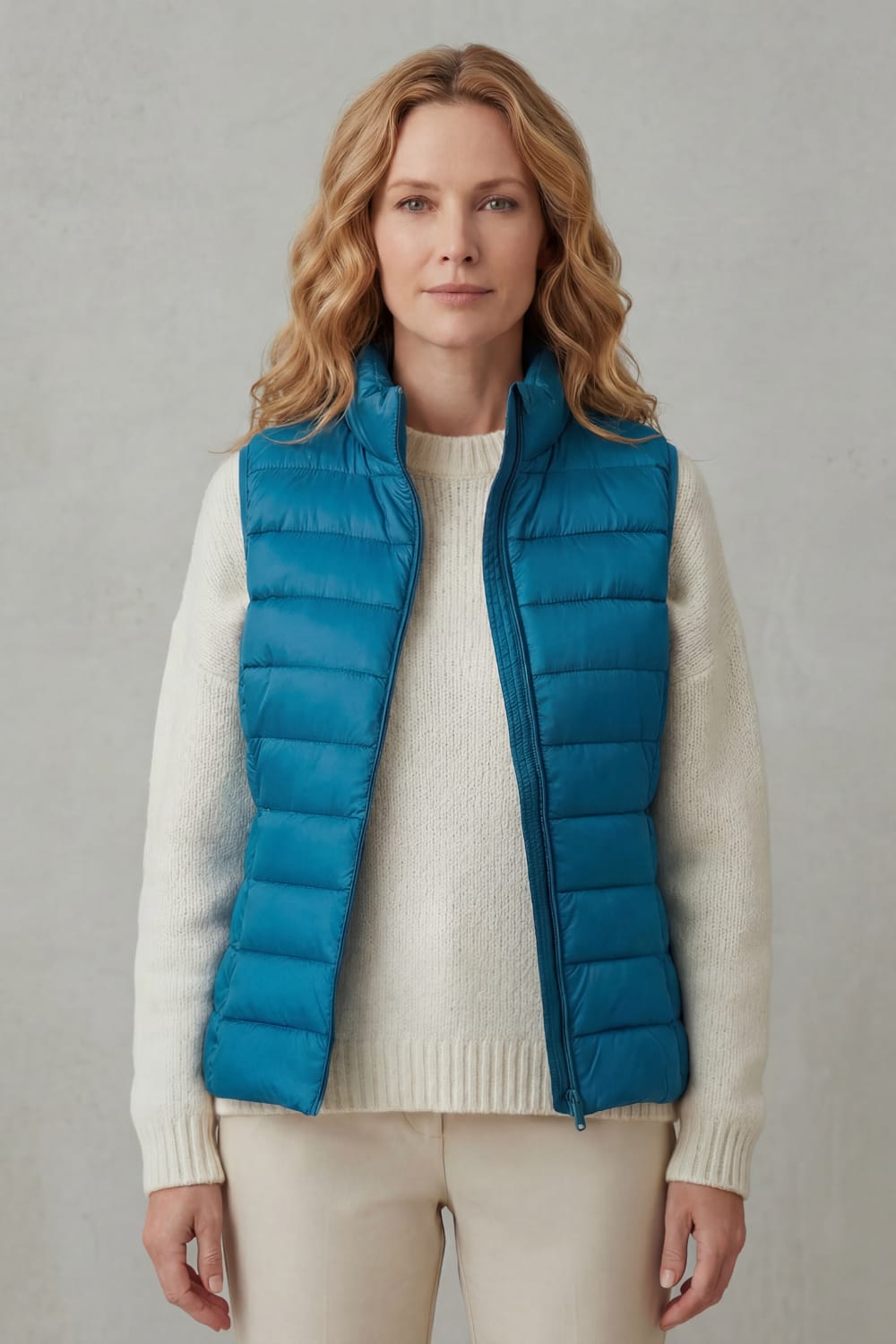 Ayla Lightweight Quilted Puffer Vest