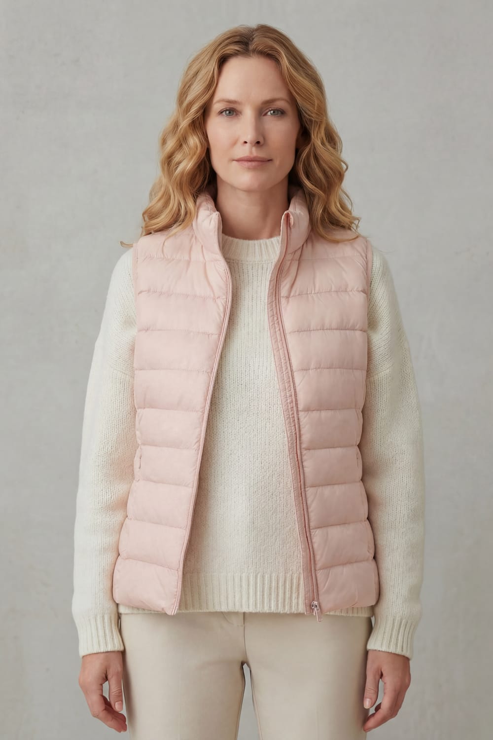 Ayla Lightweight Quilted Puffer Vest