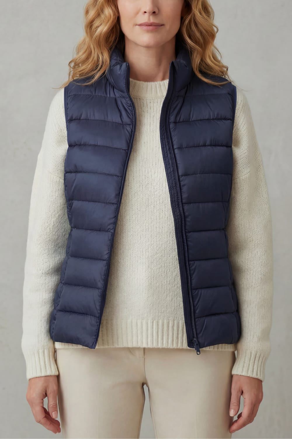Ayla Lightweight Quilted Puffer Vest