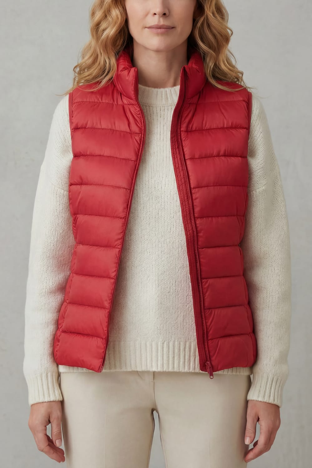 Ayla Lightweight Quilted Puffer Vest