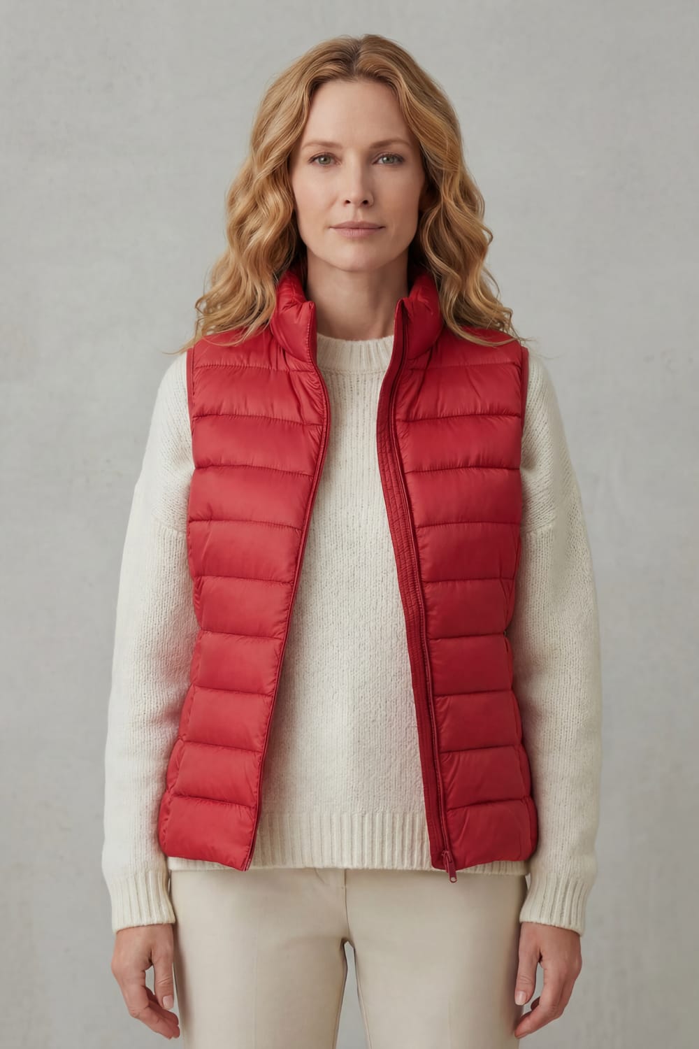 Ayla Lightweight Quilted Puffer Vest