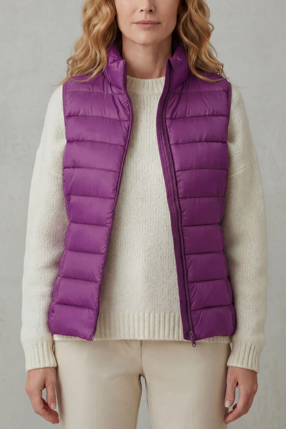 Ayla Lightweight Quilted Puffer Vest