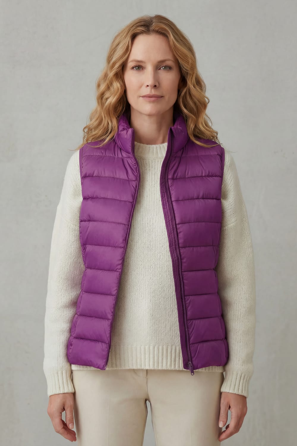 Ayla Lightweight Quilted Puffer Vest
