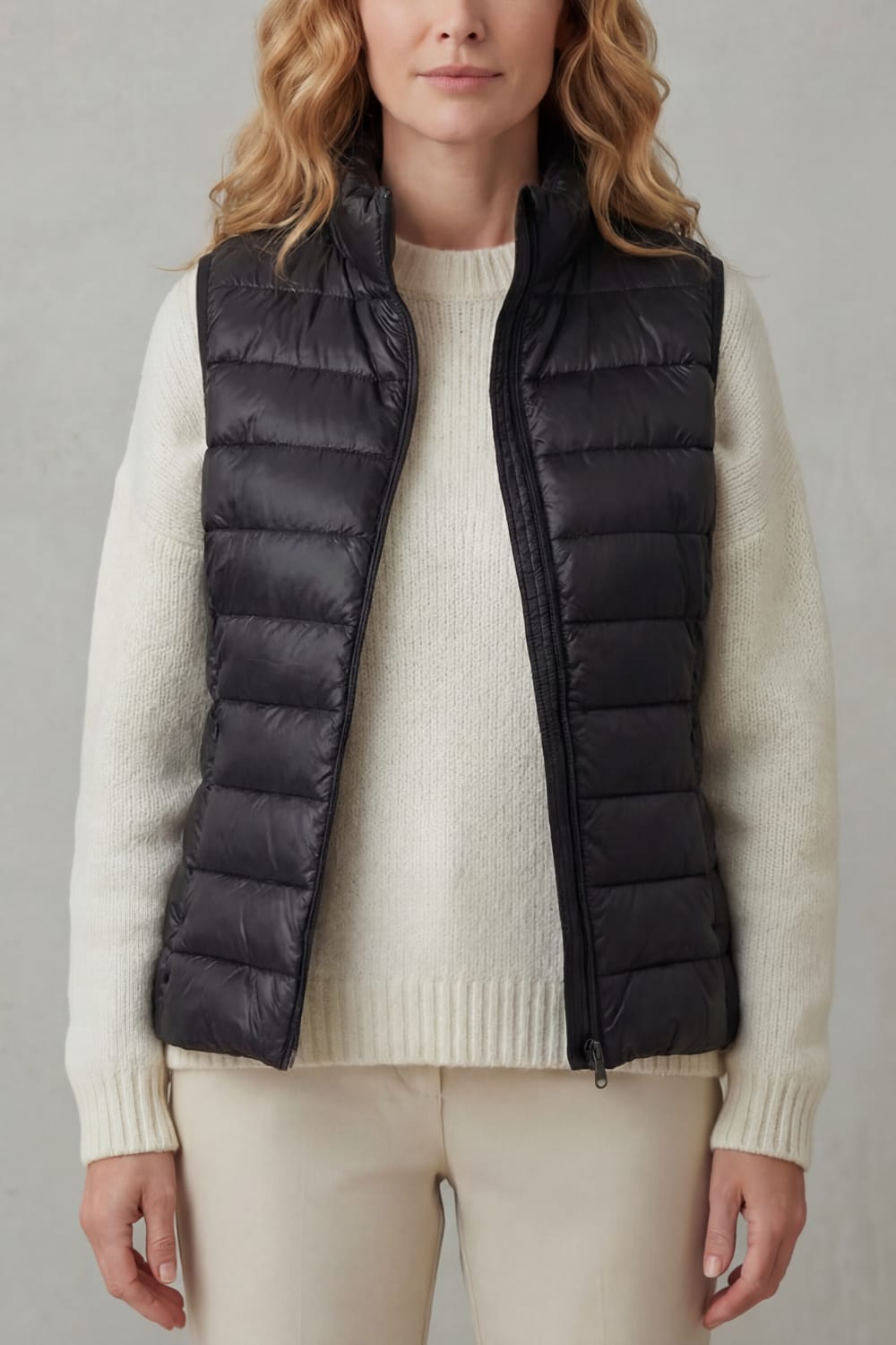 Ayla Lightweight Quilted Puffer Vest