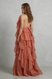 Jinta Tiered Ruffle Maxi Dress