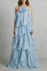 Jinta Tiered Ruffle Maxi Dress