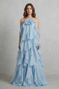 Jinta Tiered Ruffle Maxi Dress